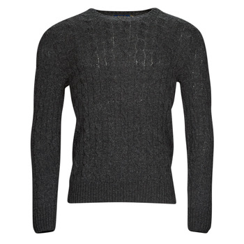 tekstylia Męskie Swetry Polo Ralph Lauren S224SC03-LSCABLECNPP-LONG SLEEVE-PULLOVER Szary / Antracyt / Dark / Granit / Hthr