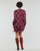 tekstylia Damskie Sukienki krótkie Liu Jo WF2317 Bordeaux / Różowy