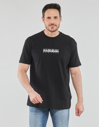 tekstylia Męskie T-shirty z krótkim rękawem Napapijri S BOX SS Czarny
