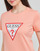 tekstylia Damskie T-shirty z krótkim rękawem Guess SS CN ORIGINAL TEE Różowy