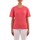 tekstylia Damskie T-shirty z krótkim rękawem Roy Rogers P22RND753C7480111 Czerwony