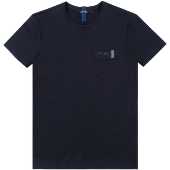 tekstylia Męskie T-shirty z krótkim rękawem Antony Morato MMKS01910 FA100084 Niebieski