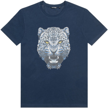 tekstylia Męskie T-shirty z krótkim rękawem Antony Morato MMKS02135 FA100144 Niebieski