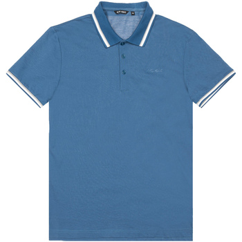 tekstylia Męskie Koszulki polo z krótkim rękawem Antony Morato MMKS02124 FA100083 Niebieski