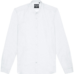 tekstylia Męskie Koszule z długim rękawem Antony Morato MMSL00666 FA400074 Biały