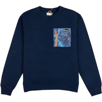 tekstylia Męskie Bluzy Penfield Sweatshirt  Bear Camo Filled Graphic Niebieski