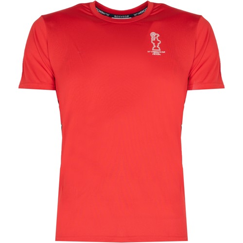 tekstylia Męskie T-shirty z krótkim rękawem North Sails 45 2302 000 | T-shirt Foehn Czerwony