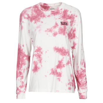 tekstylia Damskie T-shirty z długim rękawem Vans SHOOTY LS BFF Różowy / Wine