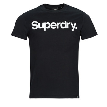tekstylia Męskie T-shirty z krótkim rękawem Superdry CL TEE Czarny