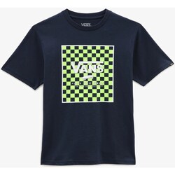 tekstylia Chłopiec T-shirty z krótkim rękawem Vans VN0A318N Niebieski