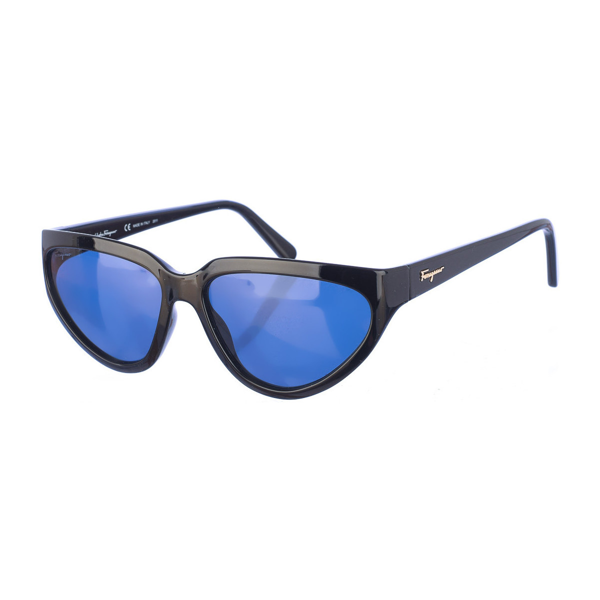 Zegarki & Biżuteria  Damskie okulary przeciwsłoneczne Salvatore Ferragamo SF1017S-001 Czarny