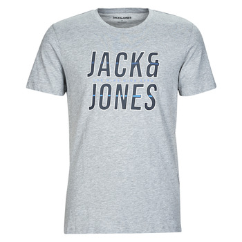 tekstylia Męskie T-shirty z krótkim rękawem Jack & Jones JJXILO TEE SS CREW NECK Szary