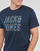 tekstylia Męskie T-shirty z krótkim rękawem Jack & Jones JJXILO TEE SS CREW NECK Marine