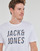 tekstylia Męskie T-shirty z krótkim rękawem Jack & Jones JJXILO TEE SS CREW NECK Biały