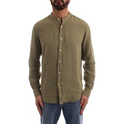 tekstylia Męskie Koszule z długim rękawem Roy Rogers P22RVU051CB731204 Zielony