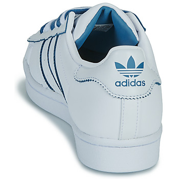 adidas Originals SUPERSTAR W Biały / Niebieski