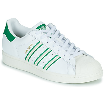 Buty Trampki niskie adidas Originals SUPERSTAR Biały / Zielony