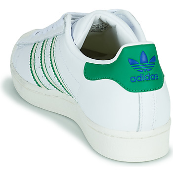 adidas Originals SUPERSTAR Biały / Zielony