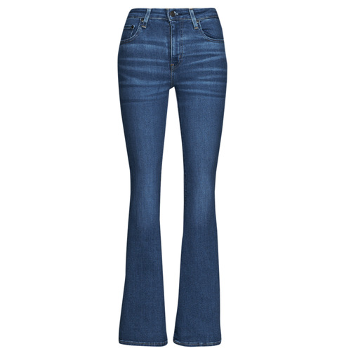 tekstylia Damskie Jeans flare / rozszerzane  Levi's 726  HR FLARE Niebieski