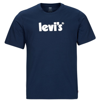 tekstylia Męskie T-shirty z krótkim rękawem Levi's SS RELAXED FIT TEE Poster / Logo / Dress / Blues