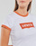 tekstylia Damskie T-shirty z krótkim rękawem Levi's GRAPHIC RINGER MINI TEE Pomarańczowy / Bright / Biały