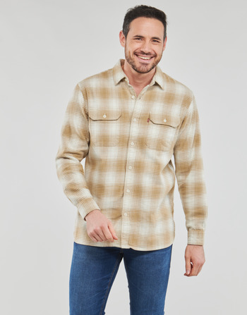 tekstylia Męskie Koszule z długim rękawem Levi's JACKSON WORKER Tyrone / Coffee