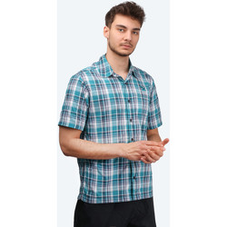 tekstylia Męskie Koszule z krótkim rękawem Salewa Koszula  Scratch Dry 23707-8459 Niebieski