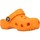 Buty Dziewczynka Japonki Crocs CLASSIC CLOG T Pomarańczowy
