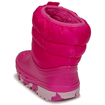 Crocs Classic Neo Puff Boot T Różowy
