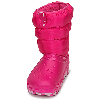 Crocs Classic Neo Puff Boot K Różowy