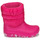 Buty Dziewczynka Śniegowce Crocs Classic Neo Puff Boot K Różowy