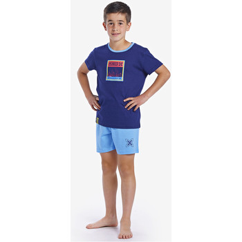 tekstylia Chłopiec Piżama / koszula nocna Munich CH1450 Niebieski