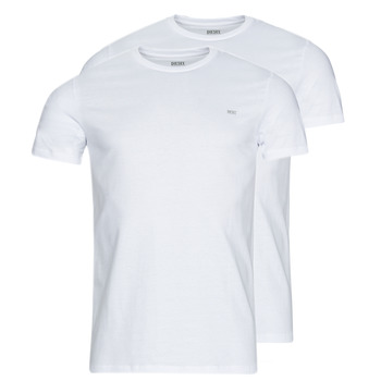tekstylia Męskie T-shirty z krótkim rękawem Diesel UMTEE-RANDAL-TUBE-TW Biały