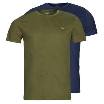 tekstylia Męskie T-shirty z krótkim rękawem Diesel UMTEE-RANDAL-TUBE-TW Kaki / Marine