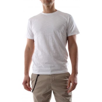 tekstylia Męskie T-shirty z krótkim rękawem Bomboogie TM7407 T JSSG-00 OPTIC WHITE Biały
