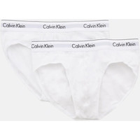Bielizna Męskie Slipy Calvin Klein Jeans 000NB1084A Biały