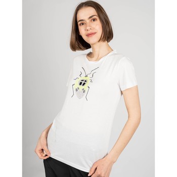tekstylia Damskie T-shirty z krótkim rękawem Patrizia Pepe 2M3922/A4V5 | Maglia Biały