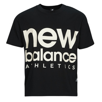 tekstylia T-shirty z krótkim rękawem New Balance Out of bound Czarny