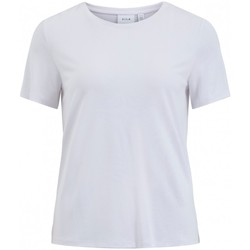 tekstylia Damskie Bluzy Vila Modala O Neck T-Shirt - Optical Snow Biały