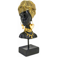 Dom Statuetki i figurki  Signes Grimalt Afrykańska Postać Z Bazą Czarny