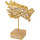 Dom Statuetki i figurki  Signes Grimalt Dragon Ornament Z Bazą Złoty