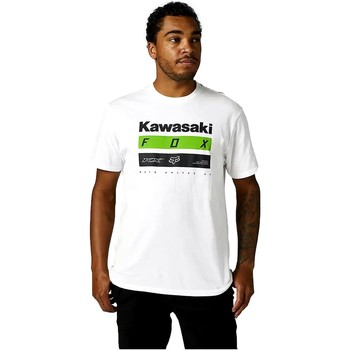 tekstylia Męskie T-shirty z krótkim rękawem Fox Racing CAMISETA BLANCA HOMBRE   29006 Biały