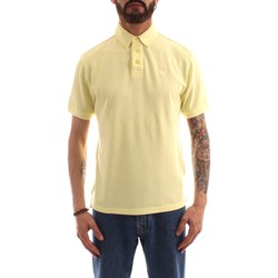 tekstylia Męskie Koszulki polo z krótkim rękawem Blauer 22SBLUT02189005979 Żółty