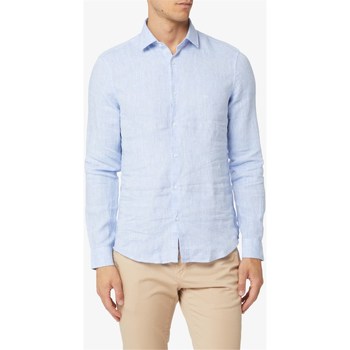 tekstylia Męskie Koszule z długim rękawem Calvin Klein Jeans K10K109286 Niebieski