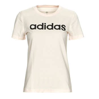 tekstylia Damskie T-shirty z krótkim rękawem Adidas Sportswear W LIN T Beżowy