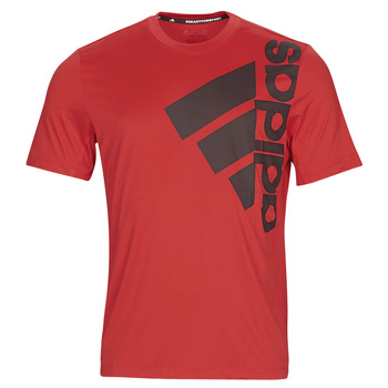 tekstylia Męskie T-shirty z krótkim rękawem adidas Performance T365 BOS TEE Czerwony / Vif