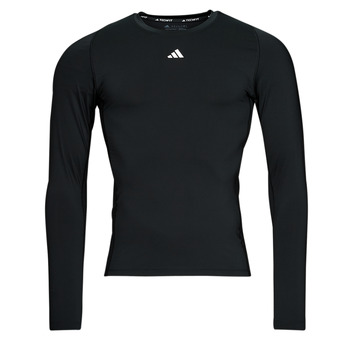 tekstylia Męskie T-shirty z długim rękawem adidas Performance TF LS TEE Czarny