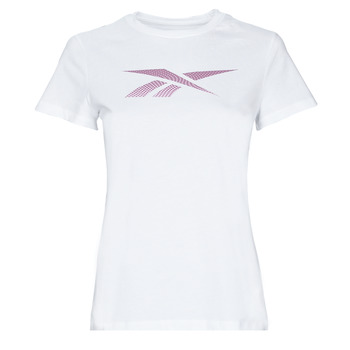tekstylia Damskie T-shirty z krótkim rękawem Reebok Classic Vectr Graphic Tee Biały
