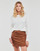 tekstylia Damskie Swetry Molly Bracken E1601AH Biały