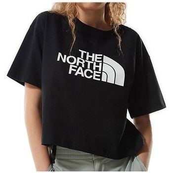 The North Face W CROPPED EASY TEE Czarny